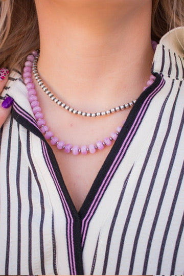 The Lavender Showgirl Necklace