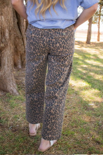 Leopard Lockdown Jeans