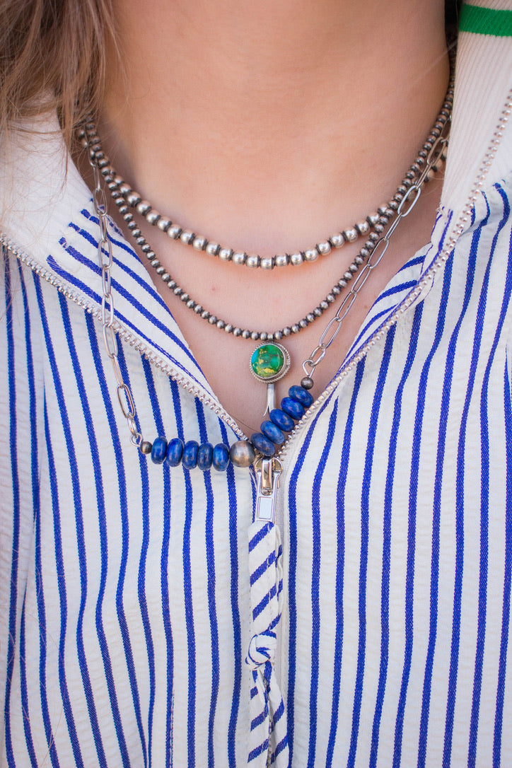 The Prairie Green Necklace