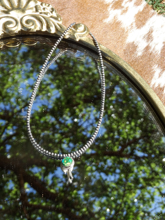 The Prairie Green Necklace