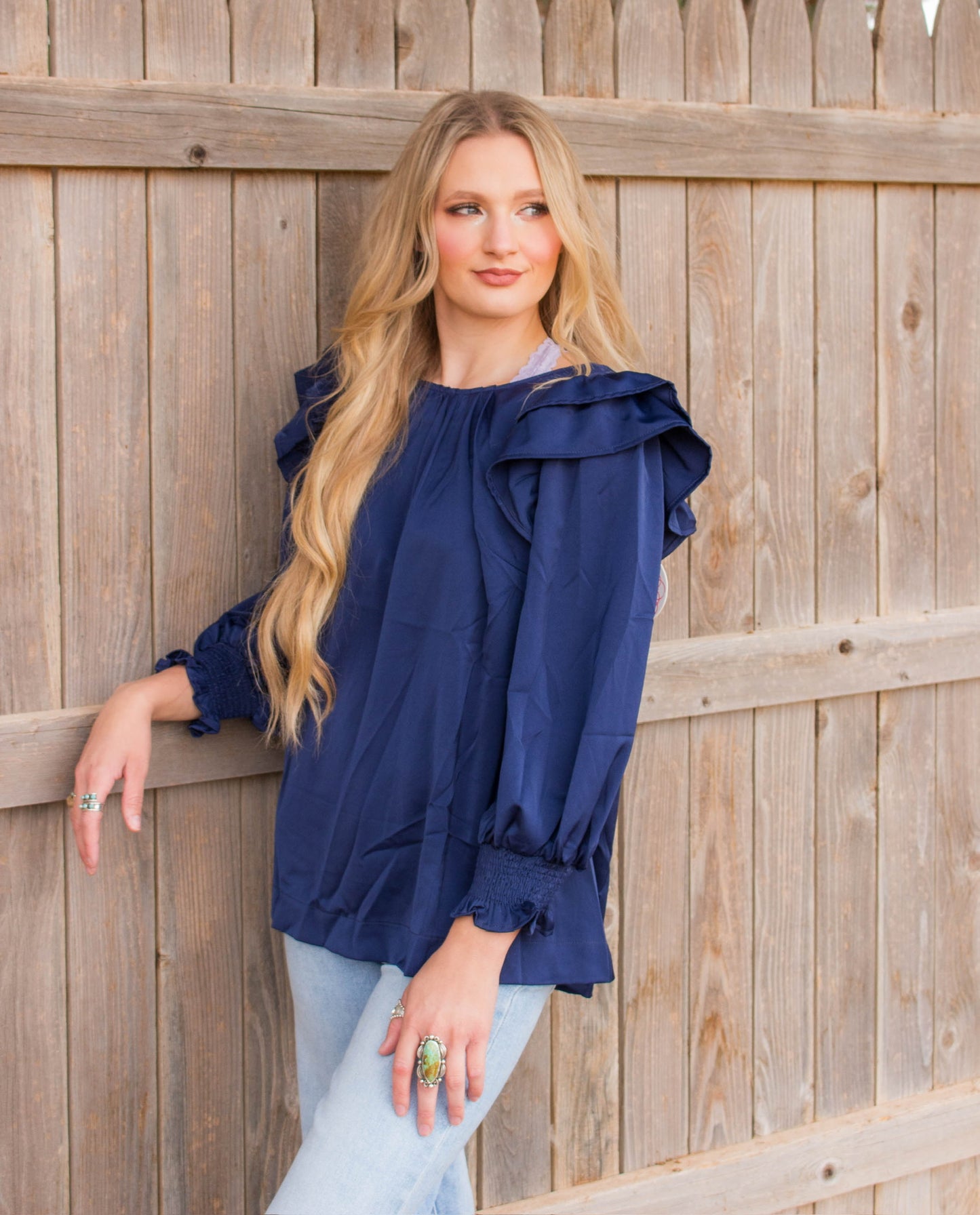 The Navy Blouse