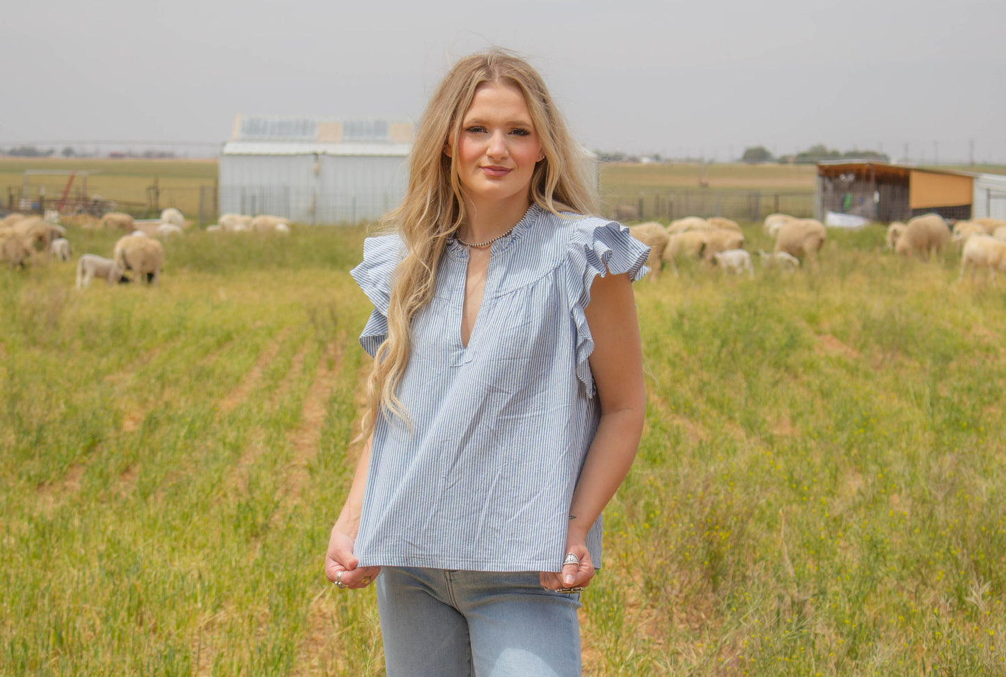 The Dreamy Blues Blouse