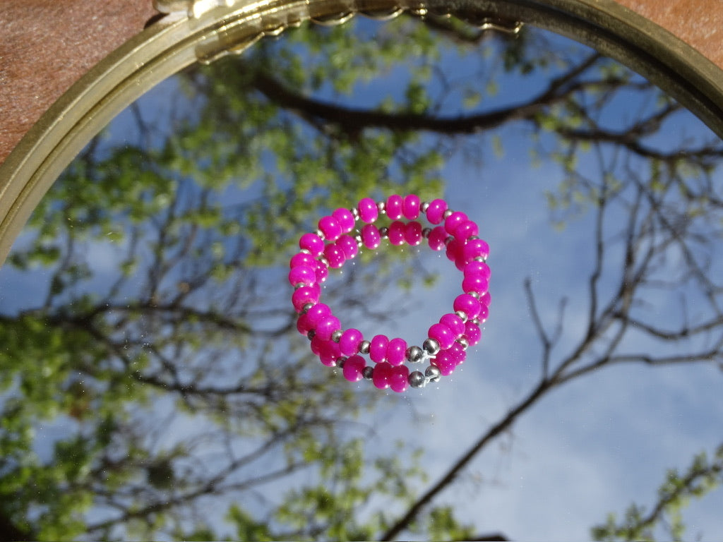 Show Ring Pink Bracelet