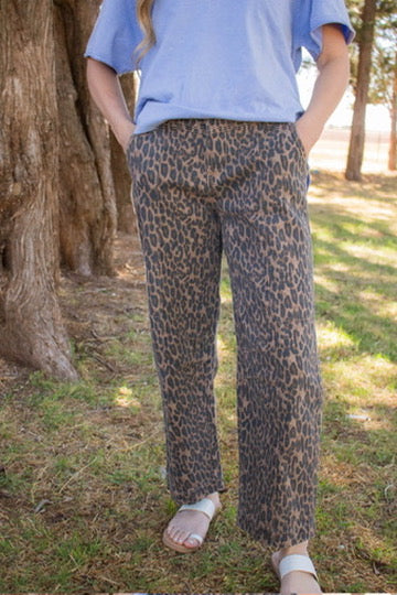 Leopard Lockdown Jeans