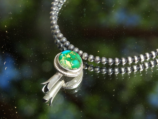 The Prairie Green Necklace