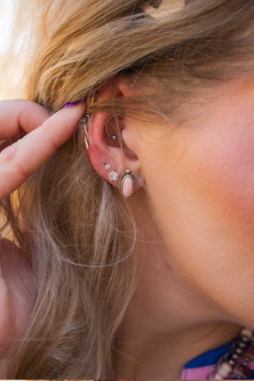 Cowgirl Conch Studs