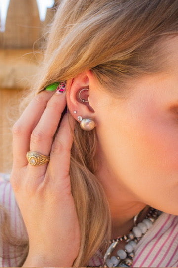 Simple Silver Studs