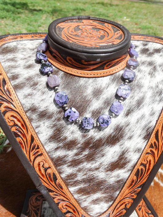 The Plum Prairie Necklace