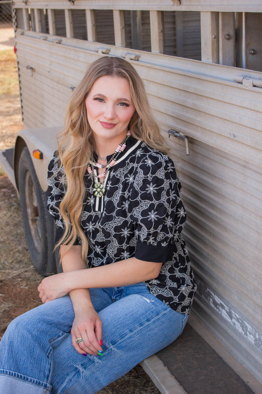 Cowgirl Crown Blouse
