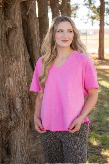 Stockyard Pink Tee