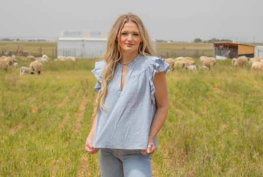 The Dreamy Blues Blouse