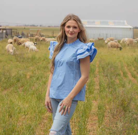 The Chambray Blouse