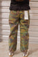 Camo Wide Leg Jeans
