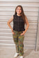 Camo Wide Leg Jeans