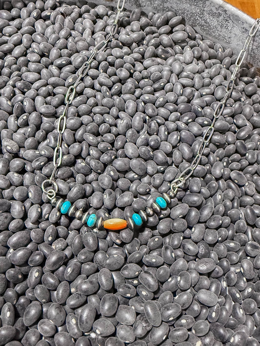 Mixed Bar Necklace