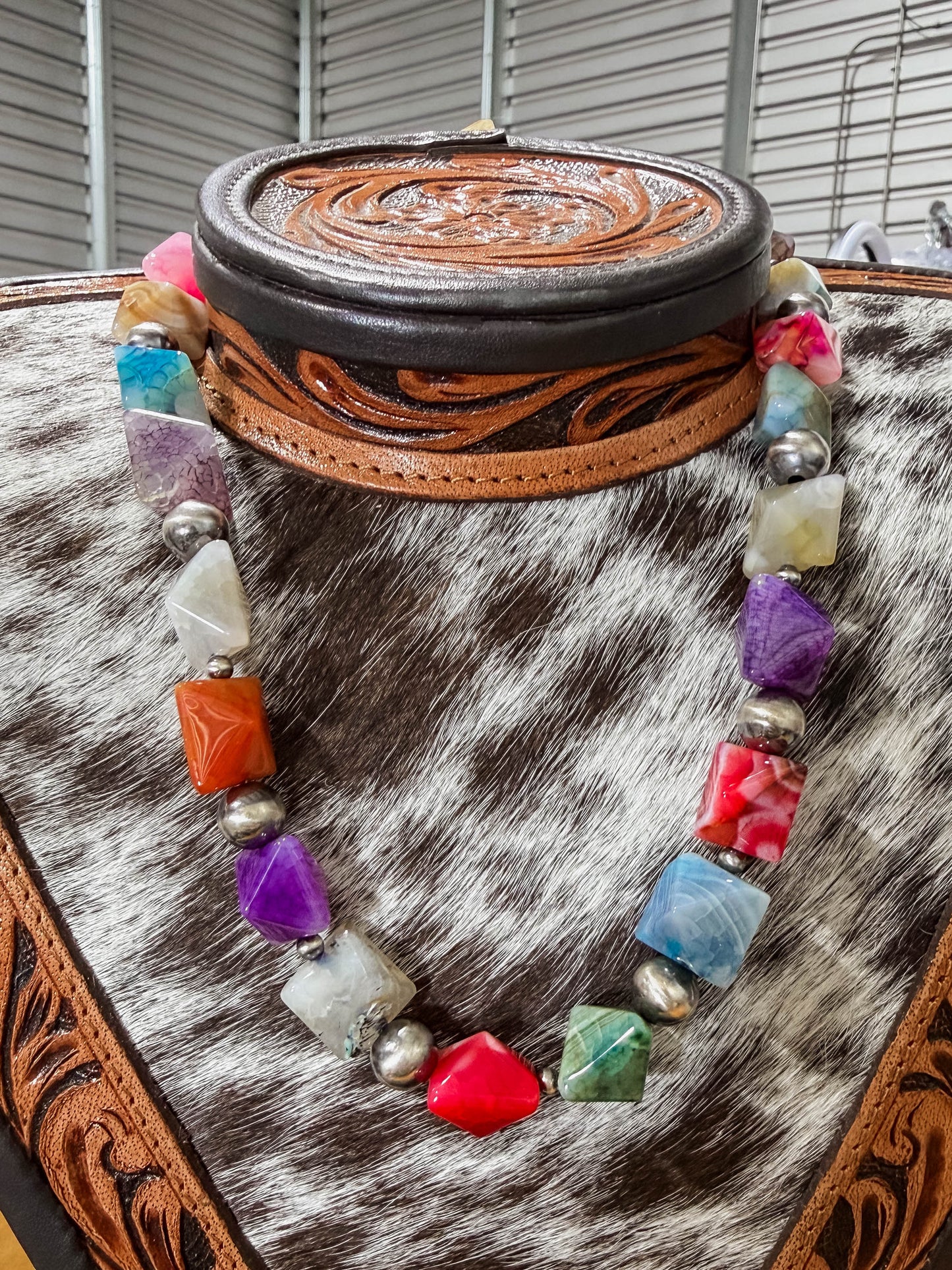 Mixed Beaded Necklace
