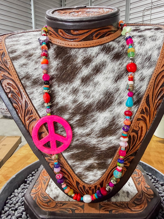 Mixed Beaded Necklace